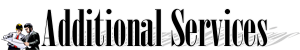 Additional Services