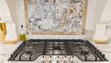 Homeowner Selected Stainless Gas Cooktop