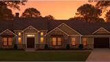 Front View Sunset
